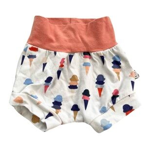 Ice Cream Print Kids Shorts